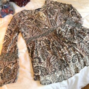 Paisley Boho Blouse